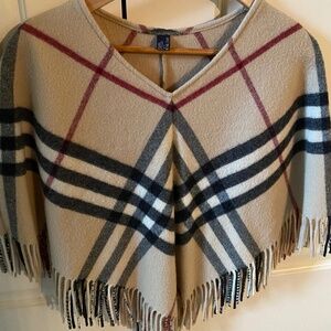 Burberry Poncho